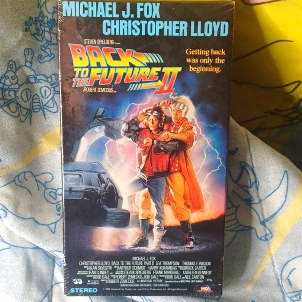 1989 BACK  TO THE FUTURE 2  ..SEAL